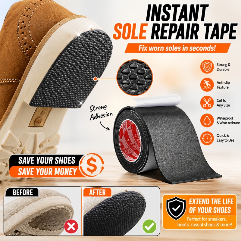 Sneaker Care Kit - 1 unidad de adhesivo silencioso antideslizante