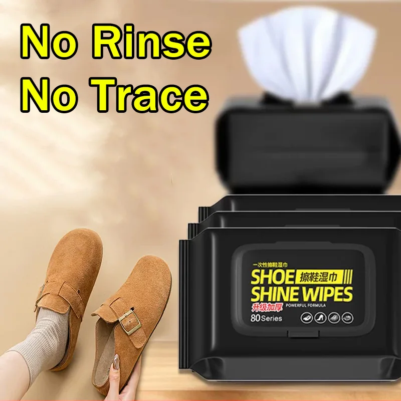 Sneaker Care Kit - Toallitas Limpiadoras de Zapatos Portátiles Sin
