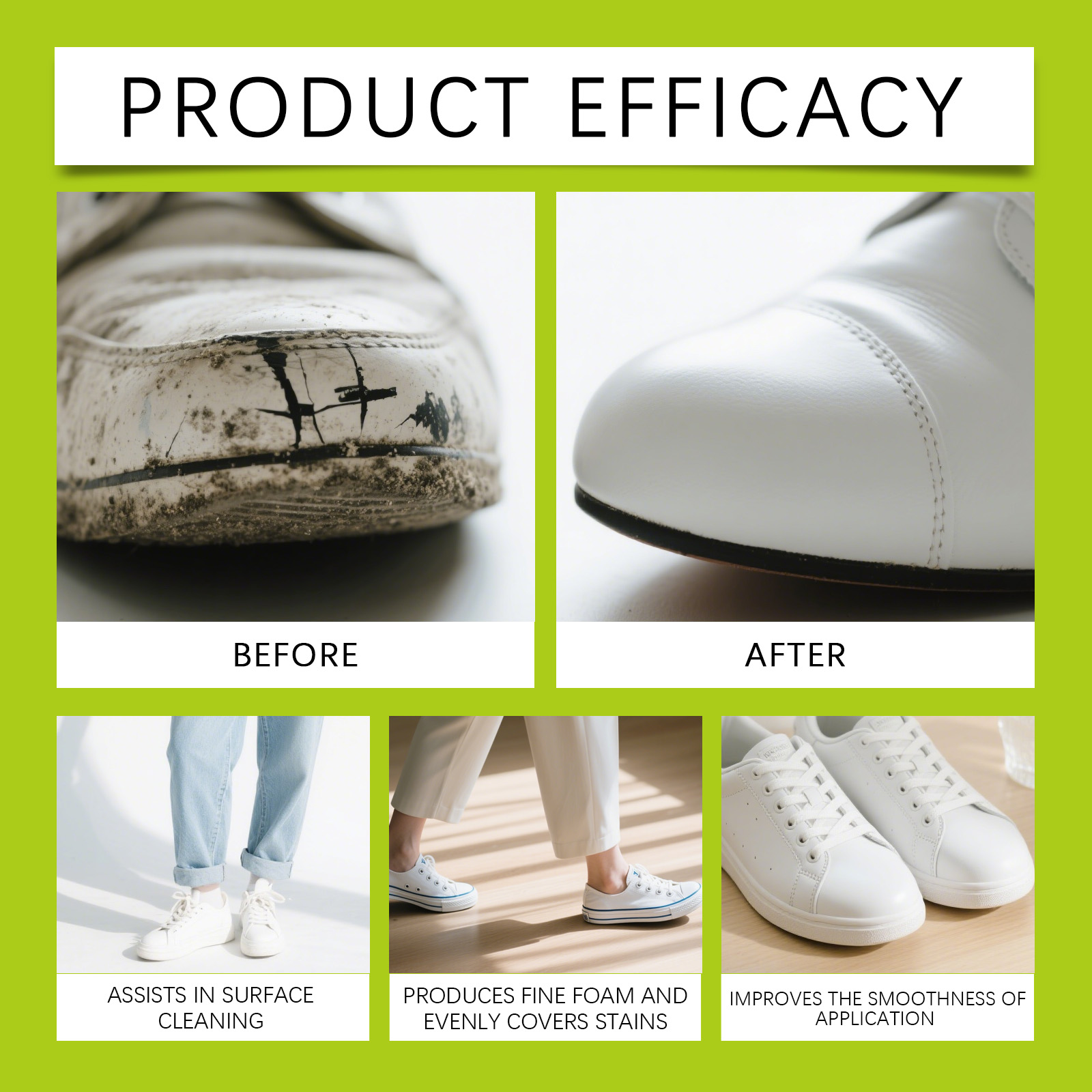 Limpiador de Zapatos Blanco, K - Sneaker Care Spray reseña y precio