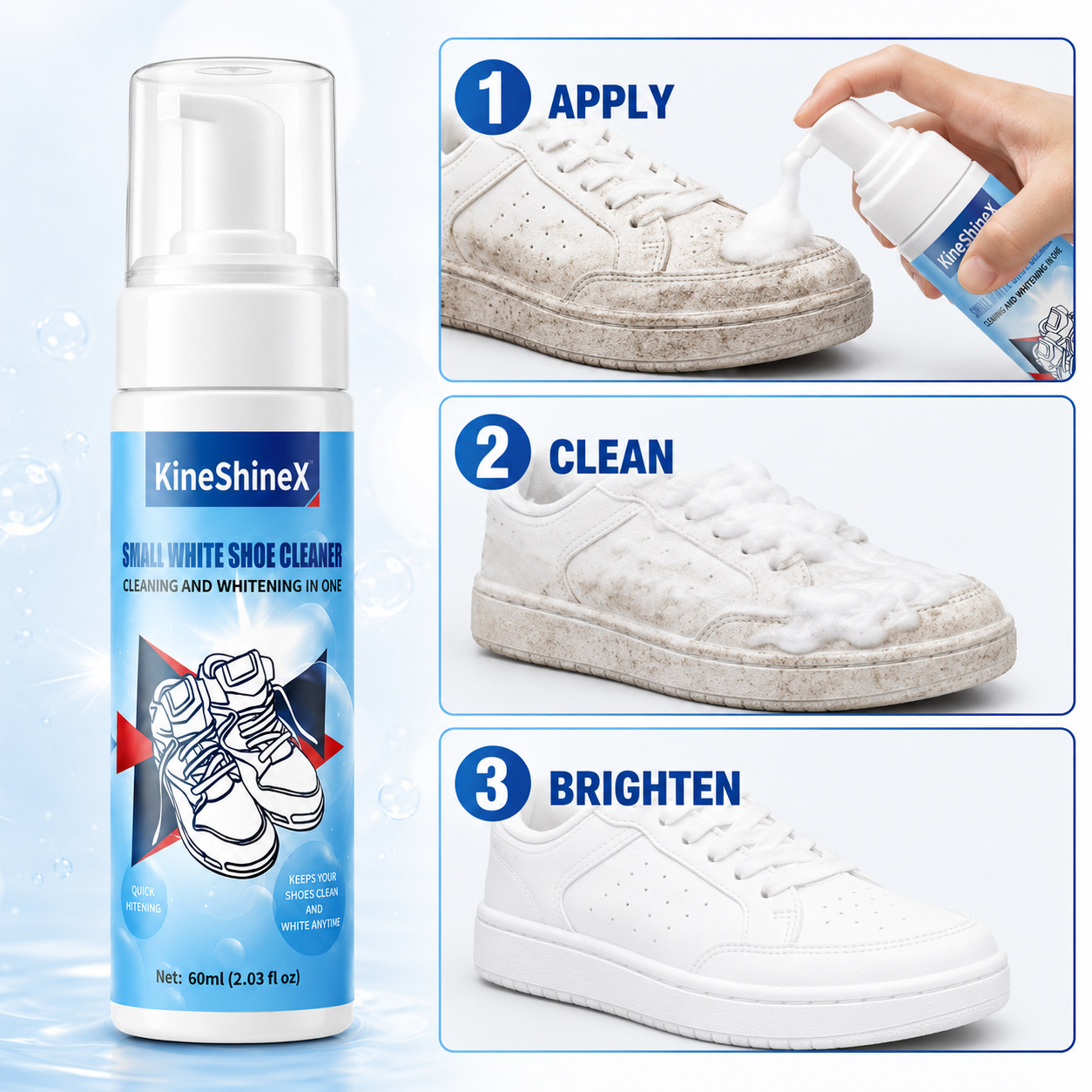 Kits de Limpieza de Zapatos Gi - Sneaker Care Spray reseña y precio