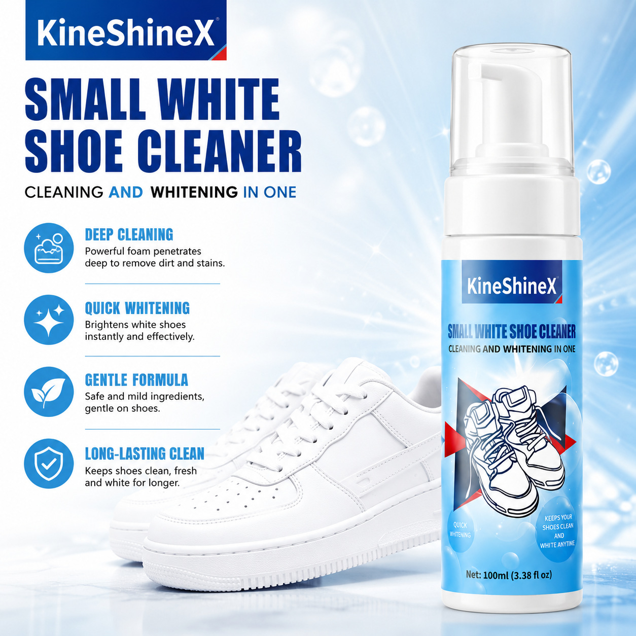 Kits de Limpieza de Zapatos Gi - Sneaker Care Spray reseña y precio